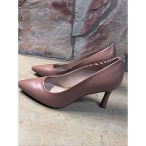 Kelly & Katie KK-Emmie Nude Pointed Toe Pumps Stiletto Heels Size 9M
